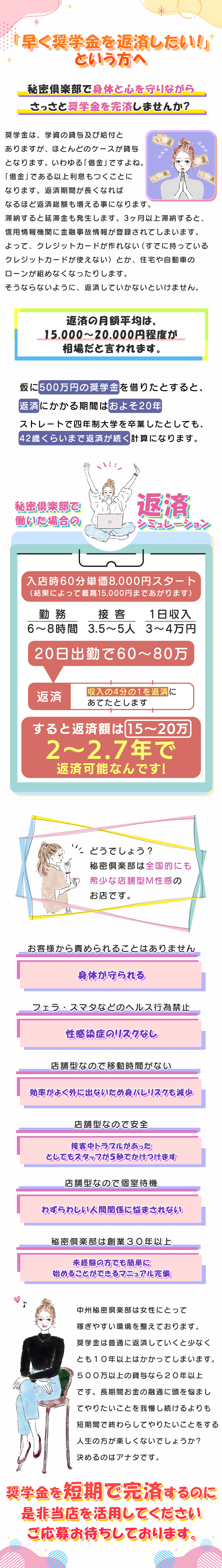 「早く奨学金を返済したい！」という方へ